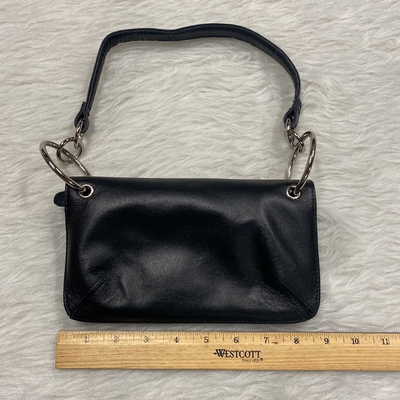 Wilson’s Leather (Like New) • Maxima Black Leather Mini Bag - Picture 5 of 7